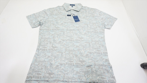 Peter Millar Ace Cotton-Blend Piqué Polo Mens Size Medium SFRI 918A 01172160 New Peter Millar Ace Cotton-Blend Piqué Polo Mens Size Medium SFRI 918A 01172160 New