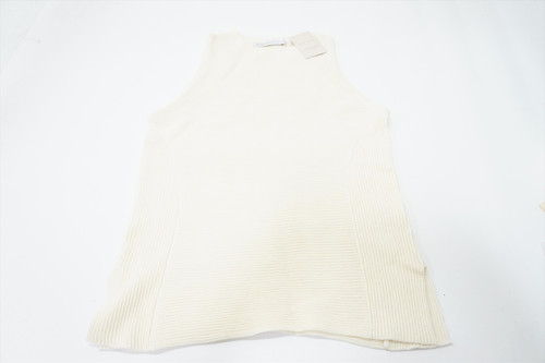 Peter Millar Campbell Ottoman Sweater 55% wool Polo Womens Small Ivory 980C Peter Millar Campbell Ottoman Sweater 55% wool Polo Womens Small Ivory 980C