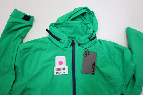 G/Fore WHISPER WATER REPELLENT STRETCH HOODED Jacket Mens Medium