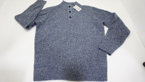 Peter Millar Textured Three-Button Moc Sweater Medium ASTB 898A 01149739 Peter Millar Textured Three-Button Moc Sweater Medium ASTB 898A 01149739