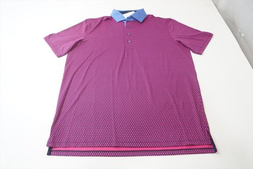 Greyson Golf Long Tail Polo Mens Size Medium Canal Regular 981D 01270419 New Greyson Golf Long Tail Polo Mens Size Medium Canal Regular 981D 01270419 New