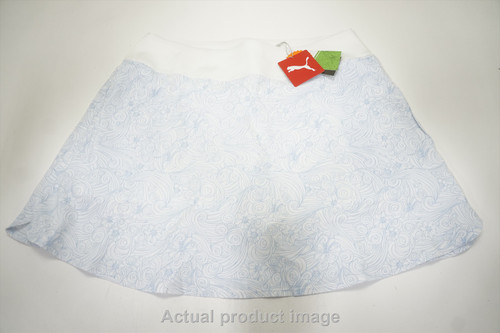 Puma Pwrshape Gust O' Wind Skorts Womens Size Large Light Blue 840B 01084844 New Puma Pwrshape Gust O' Wind Skorts Womens Size Large Light Blue 840B 01084844 New