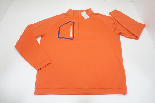 Peter Millar FORGE PERFORMANCE Pullover Mens Medium Burning Sunset 863A 1106815 Peter Millar FORGE PERFORMANCE Pullover Mens Medium Burning Sunset 863A 1106815