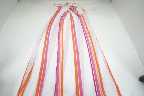 Trina Turk Golf Sweet Stripe Dress Womens Size Medium Pink 857A 01102762 New