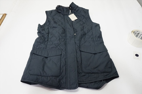 Peter Millar Golf Button/Zip Vest Womens Size Small Black 979D 1212974 Peter Millar Golf Button/Zip Vest Womens Size Small Black 979D 1212974
