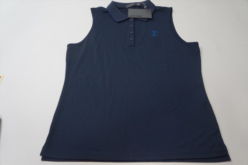 G/Fore Golf Sleeveless Polo Womens Size Large TWLT Regular 922B 01268634 New G/Fore Golf Sleeveless Polo Womens Size Large TWLT Regular 922B 01268634 New