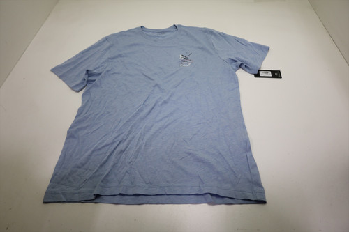 Travis Mathew Salty Polo Mens Size Large Heather Bel Air Blue 1029C 01270569 New Travis Mathew Salty Polo Mens Size Large Heather Bel Air Blue 1029C 01270569 New