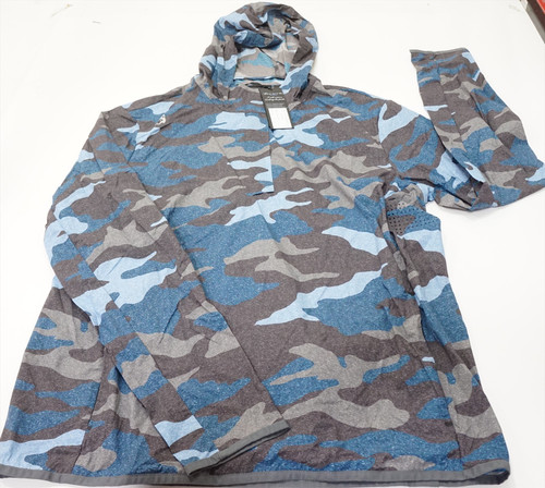 Greyson Loch Ness Camo Newago Pac Lite Pullover Mens Medium Cloud 968D 01205931 New Greyson Loch Ness Camo Newago Pac Lite Pullover Mens Medium Cloud 968D 01205931 New