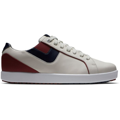 Footjoy Golf Links Shoes Womens Size 7 M Bone/Burgundy 98149 01126636 New Footjoy Golf Links Shoes Womens Size 7 M Bone/Burgundy 98149 01126636 New