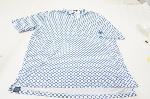 Turtleson Hampton Performance Polo Mens Size XL Navy/Luxe Blue 998B 01224226 New Turtleson Hampton Performance Polo Mens Size XL Navy/Luxe Blue 998B 01224226 New