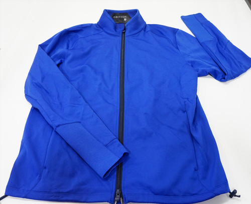 Greyson Golf Full Zip Jacket Mens Size Medium Blue Regular 972C 01209223 New Greyson Golf Full Zip Jacket Mens Size Medium Blue Regular 972C 01209223 New