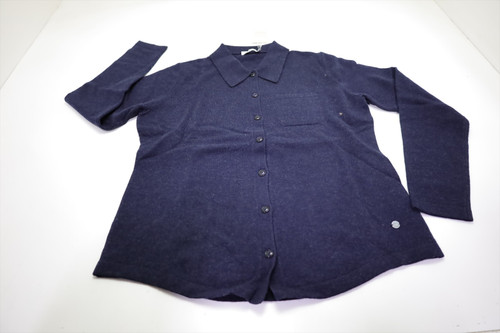 Peter Millar 70% lambswool/30% Cashmere Sweater Womens Small Navy 953B 01242519 Peter Millar 70% lambswool/30% Cashmere Sweater Womens Small Navy 953B 01242519