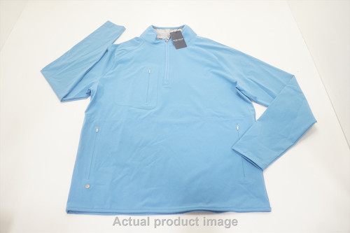 Peter Millar Flex Adapt Half-Zip Pullover Mens Medium Baltic Blue 771B 01020088 Peter Millar Flex Adapt Half-Zip Pullover Mens Medium Baltic Blue 771B 01020088
