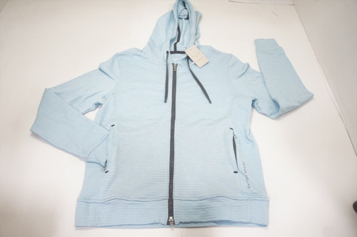 Peter Millar Maven Hoodie Jacket Womens Size Small Celeste Blue 867A 01114577 Peter Millar Maven Hoodie Jacket Womens Size Small Celeste Blue 867A 01114577