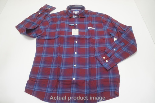 Peter Millar Fitzwilliam Autumn Sport Button Down Medium Claret 790B Peter Millar Fitzwilliam Autumn Sport Button Down Medium Claret 790B