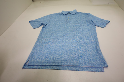 Johnnie-O Golf SALUD/BOVEN Polo Mens Size Small LIGHT BLUE 600C 01268435 New Johnnie-O Golf SALUD/BOVEN Polo Mens Size Small LIGHT BLUE 600C 01268435 New