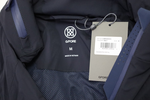 G/Fore WHISPER WATER REPELLENT STRETCH Jacket Men Medium Twilight