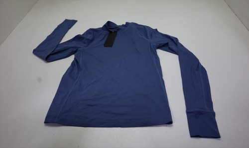 Greyson Reva Mock Neck Top Pullover Womens Small Blue 1041B 01261273 Greyson Reva Mock Neck Top Pullover Womens Small Blue 1041B 01261273