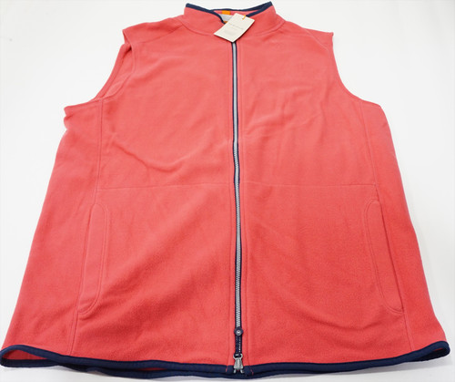 Peter Millar Thermal Flow Micro Fleece Gilet Vest Mens Medium CAPE RED 974B New Peter Millar Thermal Flow Micro Fleece Gilet Vest Mens Medium CAPE RED 974B New