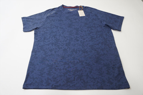 Peter Millar Golf Pattern Polo Mens Size Medium NAVY Regular 981D 01270451 New Peter Millar Golf Pattern Polo Mens Size Medium NAVY Regular 981D 01270451 New