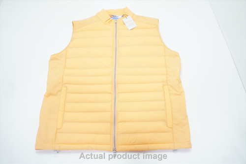 Peter Millar Crown Elite Light Vest Mens Medium GOLDEN RAYS 796A New Peter Millar Crown Elite Light Vest Mens Medium GOLDEN RAYS 796A New