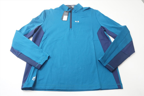 Greyson Sequoia 1/4 Zip Pullover Mens Medium Sea Turtle W/Logo 1054A 01269960 Greyson Sequoia 1/4 Zip Pullover Mens Medium Sea Turtle W/Logo 1054A 01269960