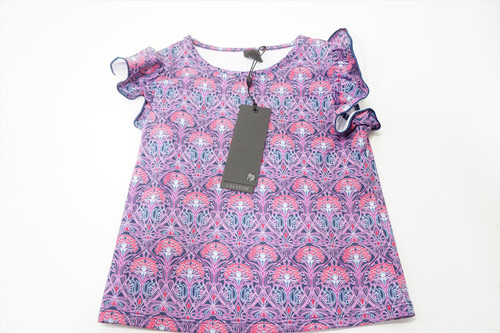 Greyson Golf Printed Polo Girls Size 5 Bougainvillea Regular 967A 01206117 New Greyson Golf Printed Polo Girls Size 5 Bougainvillea Regular 967A 01206117 New