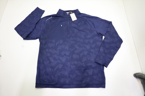 Peter Millar Golf Verge Pullover Mens Size Medium NAVY 982B 01265698 New Peter Millar Golf Verge Pullover Mens Size Medium NAVY 982B 01265698 New