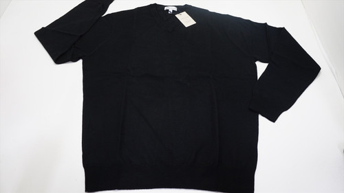 Peter Millar 75% Merino Wool Sweater Mens Medium BLK V-Neck 931B 1179603 New Peter Millar 75% Merino Wool Sweater Mens Medium BLK V-Neck 931B 1179603 New