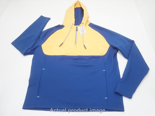 Peter Millar Hyperlight Weld Camo Hoodie Pullover Mens Medium Navy 770A 01018668 Peter Millar Hyperlight Weld Camo Hoodie Pullover Mens Medium Navy 770A 01018668