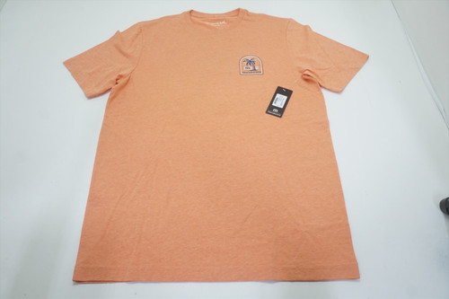 Travis Mathew Spanish Villa Polo Mens Size Medium Heather Melon 957C 1198059 New Travis Mathew Spanish Villa Polo Mens Size Medium Heather Melon 957C 1198059 New