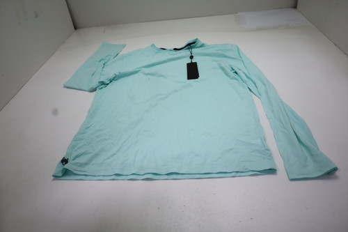 Greyson Golf Long Sleeve Polo Womens Size Medium Aqua Regular 952B 1256727 New Greyson Golf Long Sleeve Polo Womens Size Medium Aqua Regular 952B 1256727 New