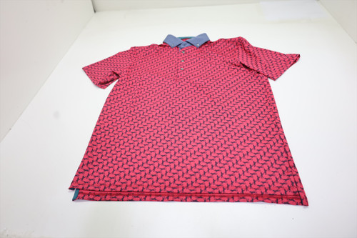 Greyson Golf Dances with Wolves Polo Mens Size Medium Sugarcane 991A 1256674 New Greyson Golf Dances with Wolves Polo Mens Size Medium Sugarcane 991A 1256674 New