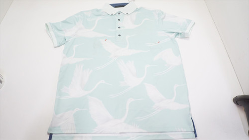 Greyson Golf Fly As One Polo Mens Size Medium Calla W/Logo 1021D 01234788 New Greyson Golf Fly As One Polo Mens Size Medium Calla W/Logo 1021D 01234788 New