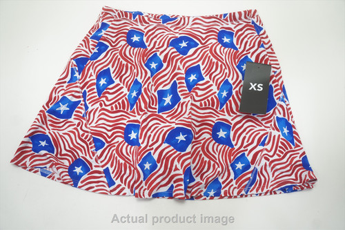 Ibkul Golf Swing Skort Womens Size X-Small Rylee Blue/Red 821B 01069684 New Ibkul Golf Swing Skort Womens Size X-Small Rylee Blue/Red 821B 01069684 New