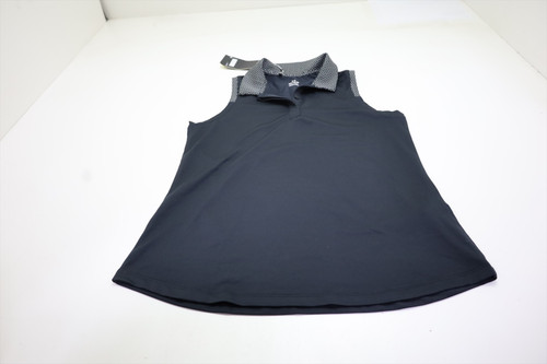 Under Armour Golf Classic Polo Womens Size Medium Black 952B 01257078 New