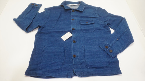 Peter Millar Indigo Chore Coat Jacket Mens Size Medium INDIGO 993B 01222626 New Peter Millar Indigo Chore Coat Jacket Mens Size Medium INDIGO 993B 01222626 New