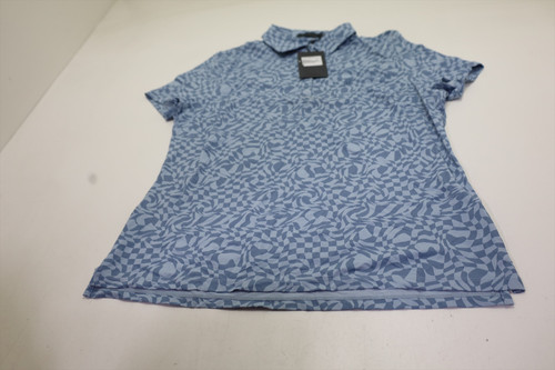 G/Fore Golf Print Polo Mens Size XL FJORD Regular 1010C 01261762 New G/Fore Golf Print Polo Mens Size XL FJORD Regular 1010C 01261762 New