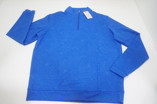 Peter Millar PERTH BOTANICAL Pullover Mens Medium Sapphire 859B 01104730 New Peter Millar PERTH BOTANICAL Pullover Mens Medium Sapphire 859B 01104730 New
