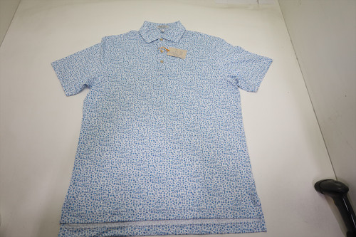 Peter Millar Golf Savannah Nights Polo Mens Size Medium WHITE 1050C 01268093 New Peter Millar Golf Savannah Nights Polo Mens Size Medium WHITE 1050C 01268093 New