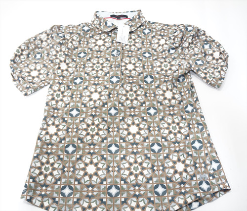 Greyson Prismatic Wolf Maison Polo Womens Small Sand Storm 961C 01201780 Greyson Prismatic Wolf Maison Polo Womens Small Sand Storm 961C 01201780