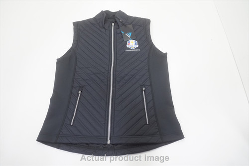Levelwear Transition Vest Ryder Cup 2036 Womens Small Black 773A 01020480 New Levelwear Transition Vest Ryder Cup 2036 Womens Small Black 773A 01020480 New