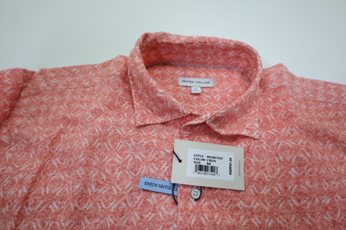 Peter Millar Golf Classic Button Down Mens Size Medium CROS 947B 01242533 New Peter Millar Golf Classic Button Down Mens Size Medium CROS 947B 01242533 New
