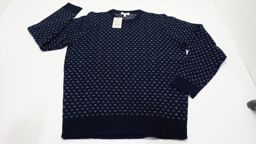 Peter Millar Abbot Norwegian Crew 90% Merino Wool Sweater Mens Medium Navy 905A Peter Millar Abbot Norwegian Crew 90% Merino Wool Sweater Mens Medium Navy 905A