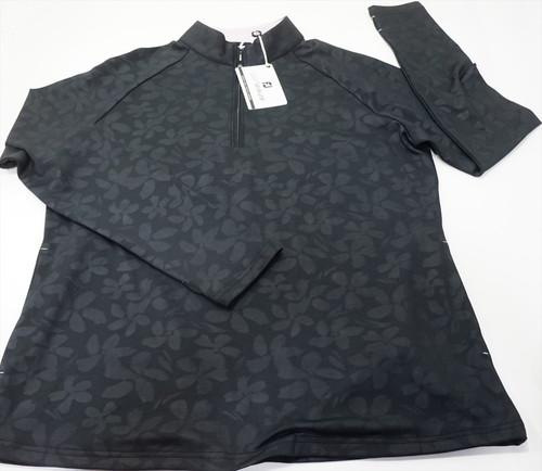 FootJoy Golf Printed Pullover Womens Size Medium Black 968E 01205943 New FootJoy Golf Printed Pullover Womens Size Medium Black 968E 01205943 New