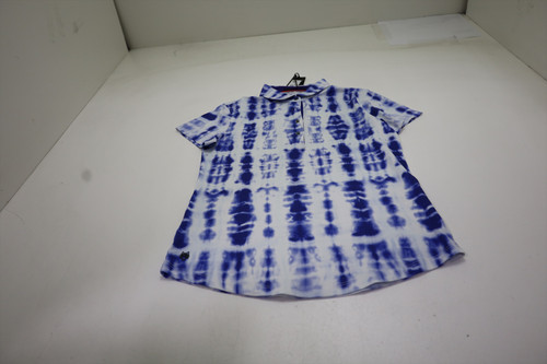 Greyson Golf Classic Polo Womens Size Small Blue/White 1042A 01261288 New Greyson Golf Classic Polo Womens Size Small Blue/White 1042A 01261288 New