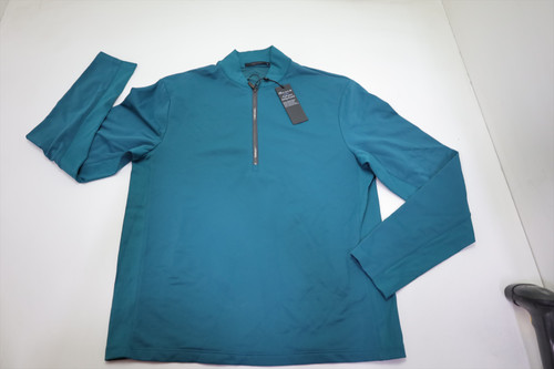Greyson Golf 1/4 Zip Pullover Mens Size Medium Green Regular 959B 01243495 New Greyson Golf 1/4 Zip Pullover Mens Size Medium Green Regular 959B 01243495 New