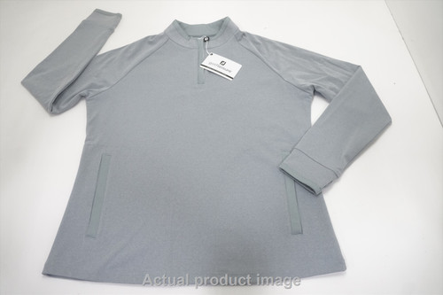 FootJoy Half Zip Midlayer Pullover Womens Medium Heather Grey 785B 01041326 New FootJoy Half Zip Midlayer Pullover Womens Medium Heather Grey 785B 01041326 New