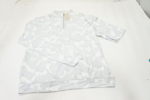 Peter Millar Perth Tip The Crown Pullover Mens Small BRITISH GREY 985C 01215682 Peter Millar Perth Tip The Crown Pullover Mens Small BRITISH GREY 985C 01215682
