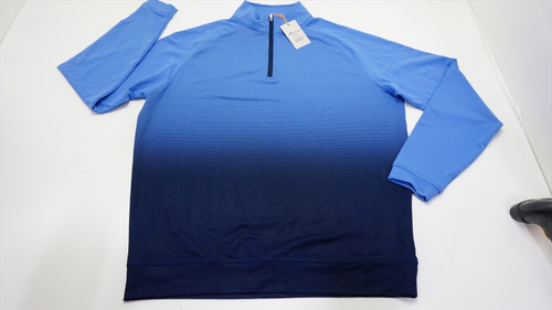 Peter Millar Golf Perth Dye Camo Pullover Mens Size Medium NAV 919B 01172197 New Peter Millar Golf Perth Dye Camo Pullover Mens Size Medium NAV 919B 01172197 New